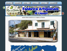 Tablet Screenshot of goccedicalabria.it